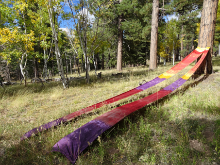 “Colors of the Grand Canyon” 3D Textile Installations from my Artist-in-Residency at the North Rim

